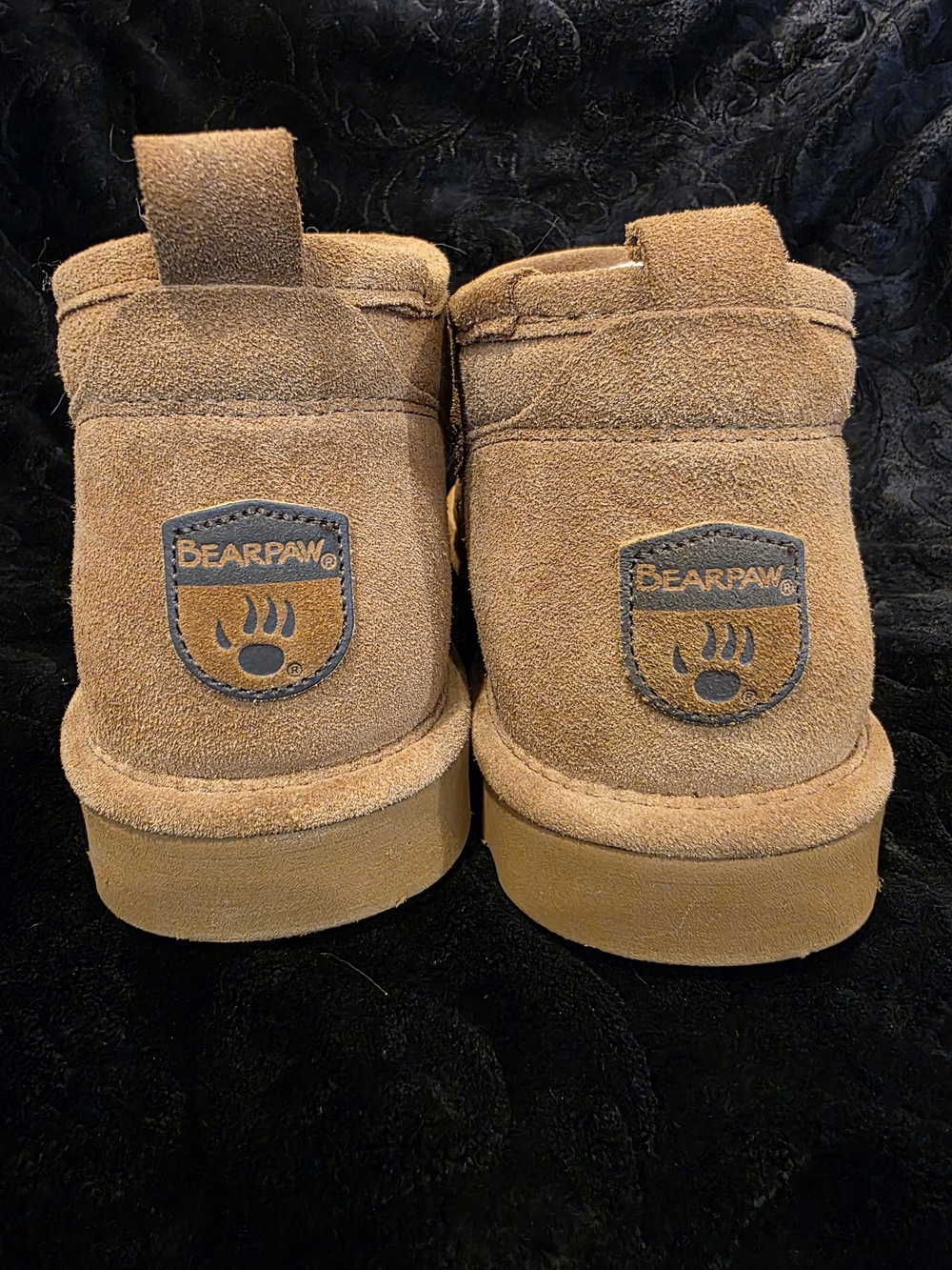 Bearpaw Womens Classic Suede Bootie SLIPPER Chestnut Brown